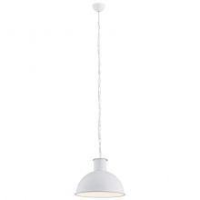 Eufrat lampa wisząca 1x60W E27 230V biała